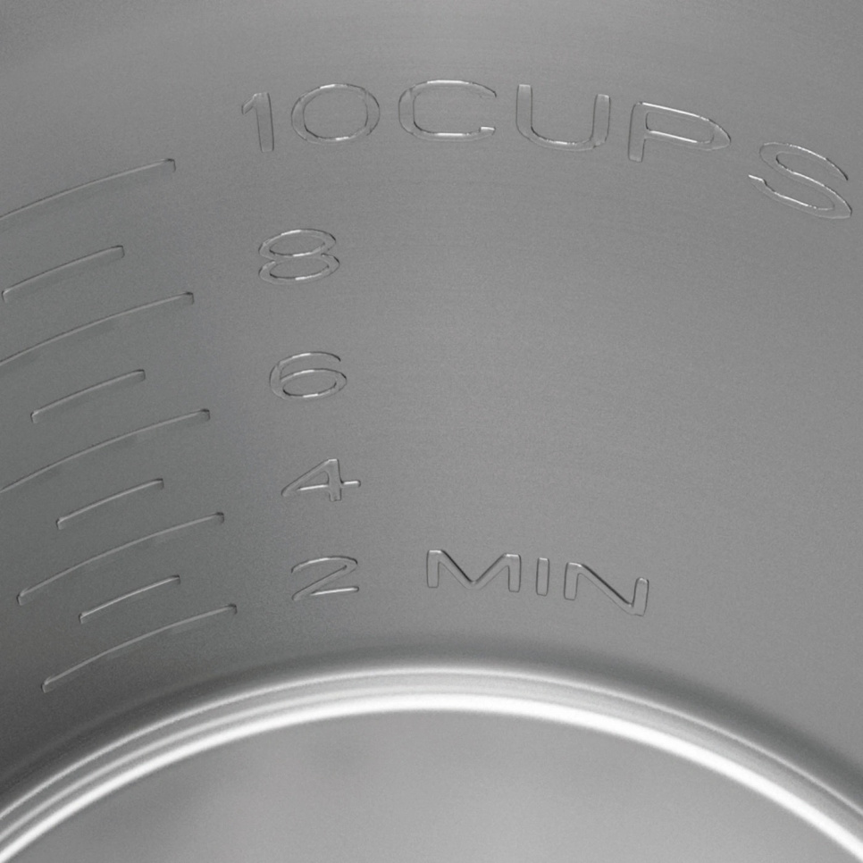 Wasserkocher mit Temperatureinstellung 1,2 L, Edelstahl - Graef
