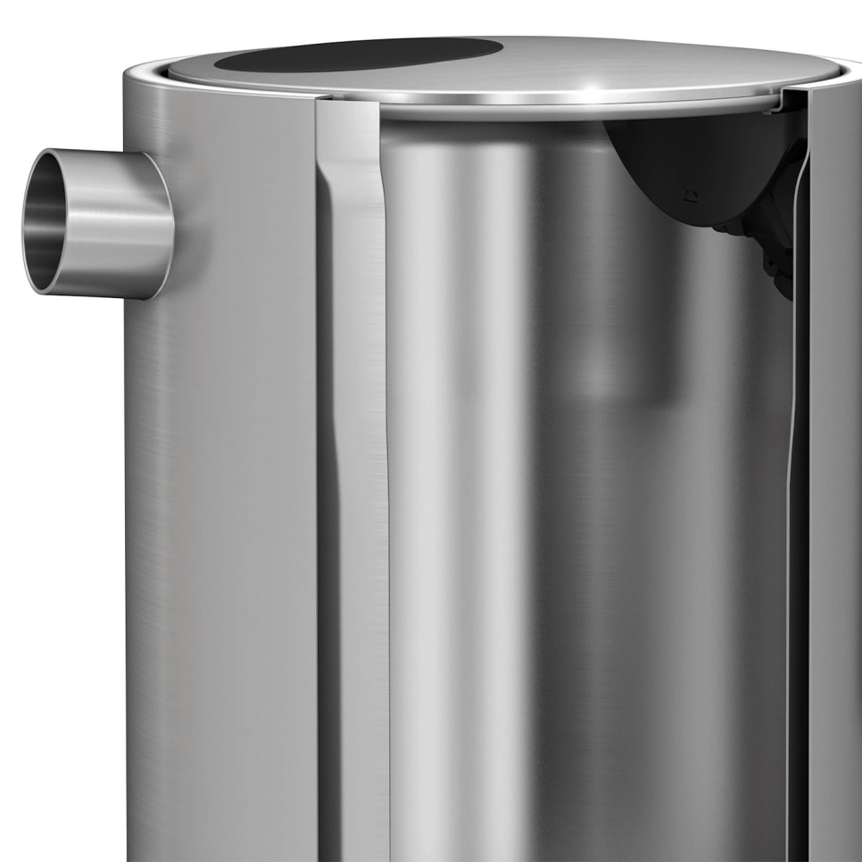 Wasserkocher mit Temperatureinstellung 1,2 L, Edelstahl - Graef