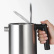 Wasserkocher mit Temperatureinstellung 1,2 L, Edelstahl - Graef