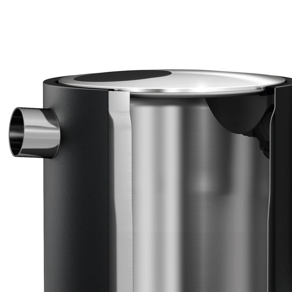 Wasserkocher mit Temperatureinstellung 1,2 L, schwarz - Graef