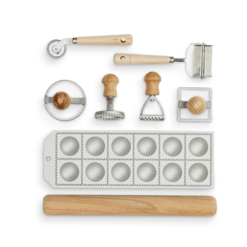 Set für Ravioli und Tortellini - Eppicotispai in der Gruppe Küchengeräte / Andere Küchengeräte / Nudelmaschinen bei The Kitchen Lab (1524-29465)