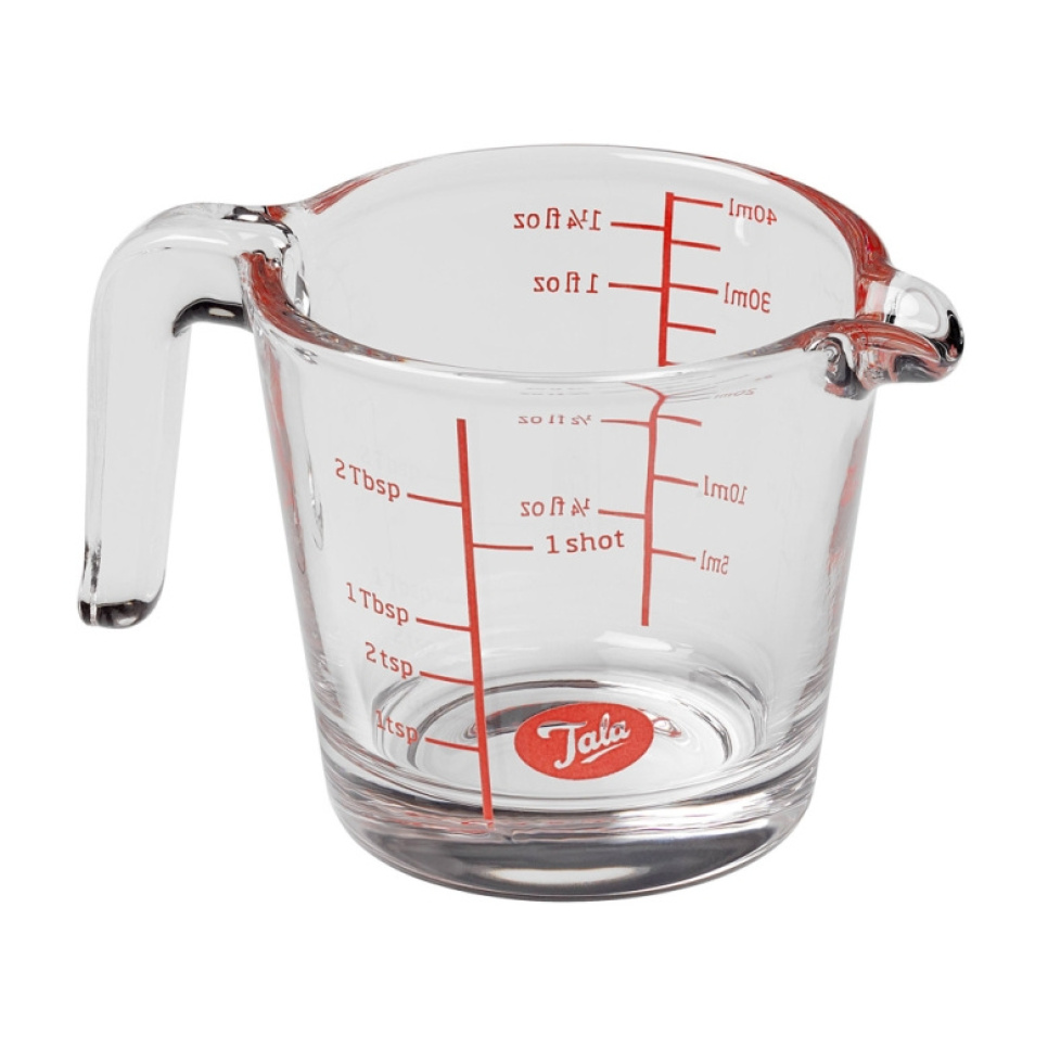 Messbecher, gehärtetes Glas, 40 ml - Tala in der Gruppe Kochen / Messen & Prüfen / Volumenmaße bei The Kitchen Lab (1524-29473)