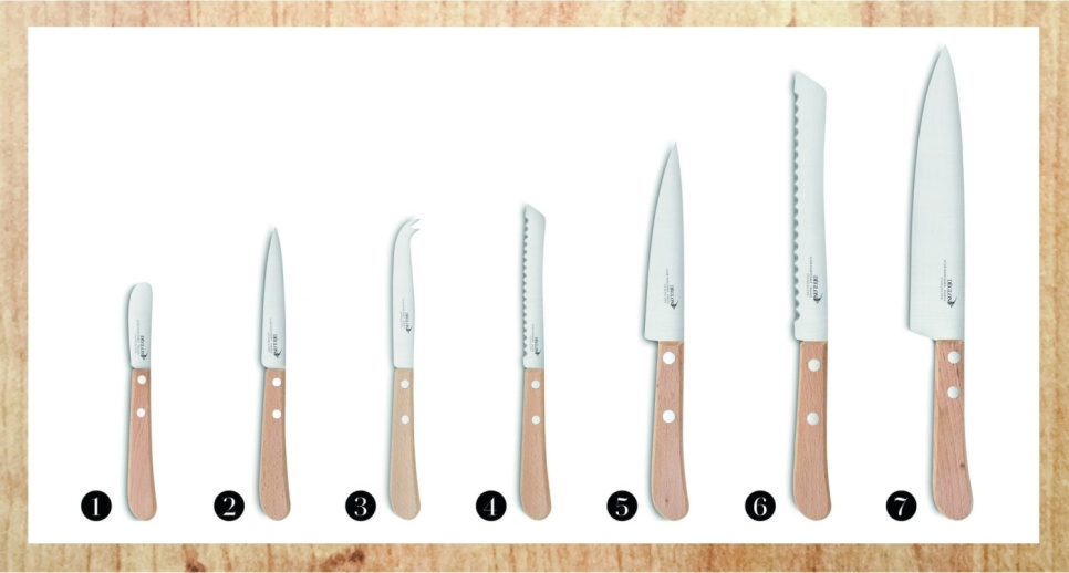 Messerblock mit 7 Messern - Déglon