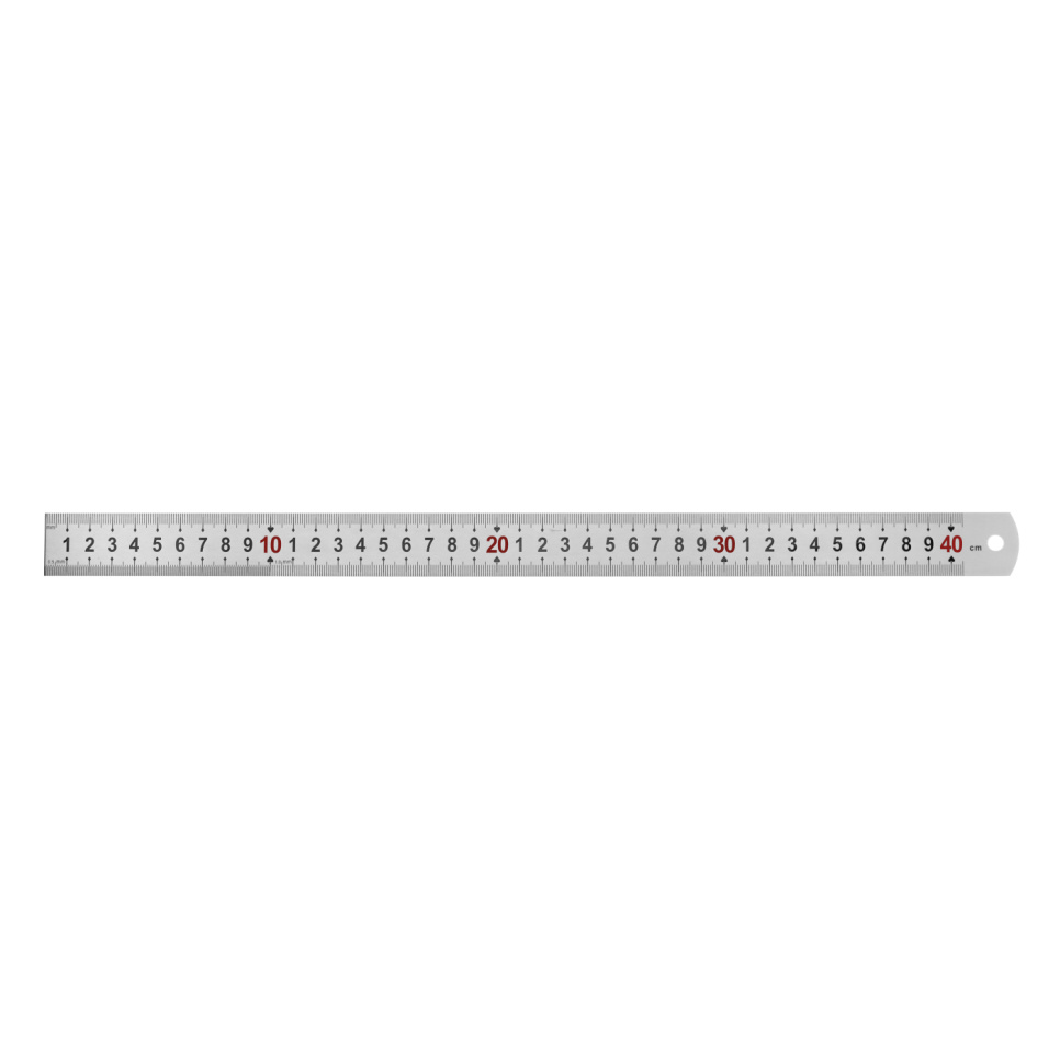 Edelstahl-Lineal, 40 cm – Déglon in der Gruppe Kochen / Küchenutensilien / Mise en Place bei The Kitchen Lab (1525-33676)