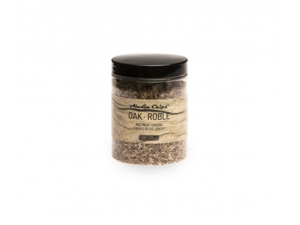 Räucherspäne für Smoking Gun, Eiche 80 g - 100 % Chef in der Gruppe Grills, Herde & Öfen / Grillkohle & Briketts / Räucherspäne bei The Kitchen Lab (1532-14368)