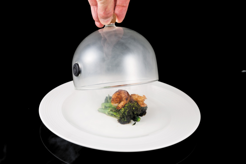 Haube für Aladdin Rauchpistolen, 14cm 6er Pack - 100% Chef