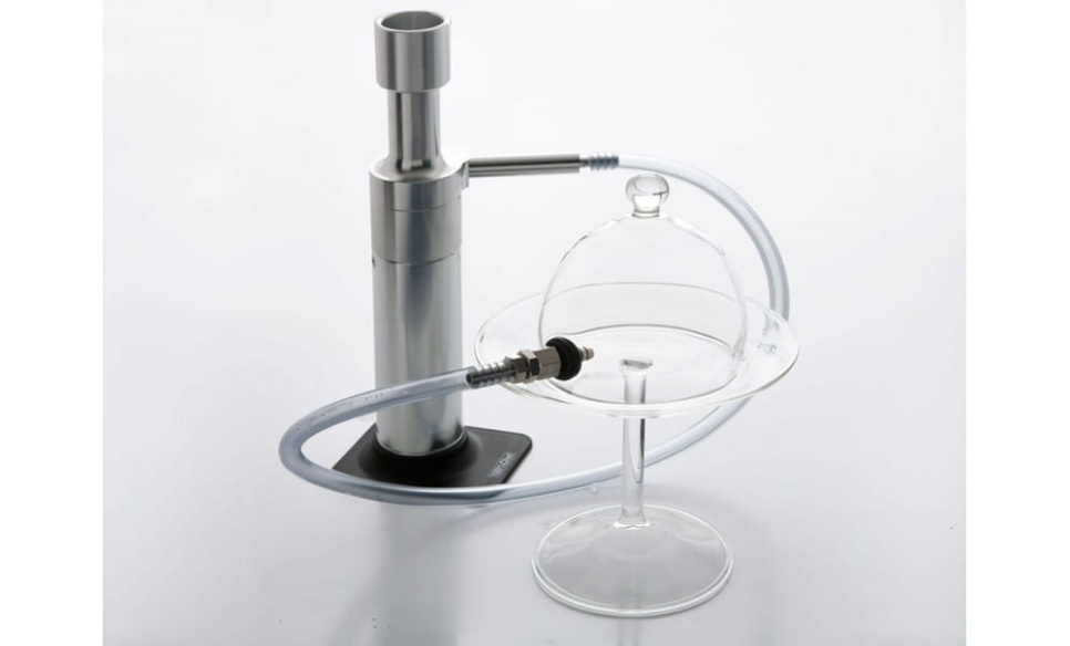 Rubi Haube mit Ventil, 9cm und Glasschale auf Fuß, 13cm - 100% Chef