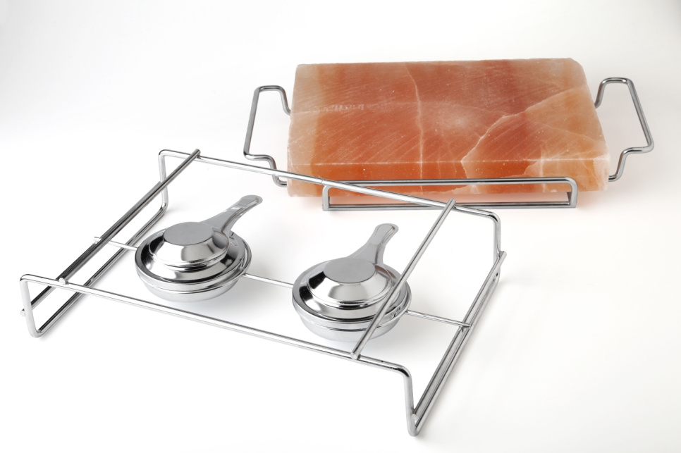 Kit mit Grillstein aus Himalaya-Salz und Lötlampe – 100 % Boss