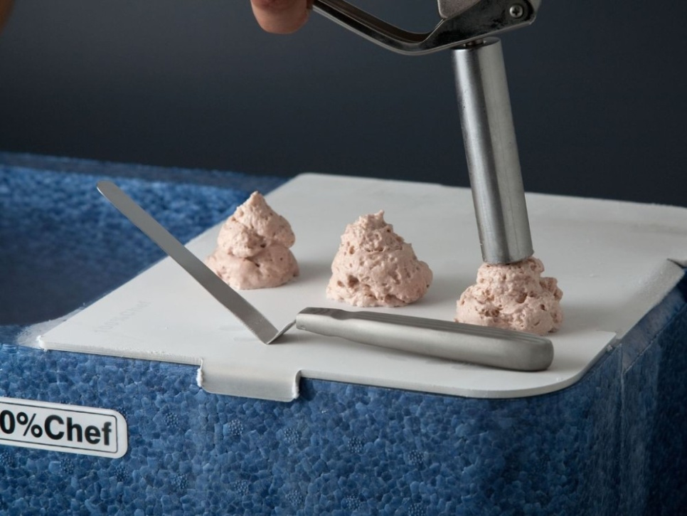 Nitroplatte für flüssigen Stickstoff - 100% Chef