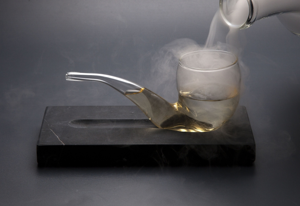 Cocktailglas, Pfeife mit Ständer - 100% Chef