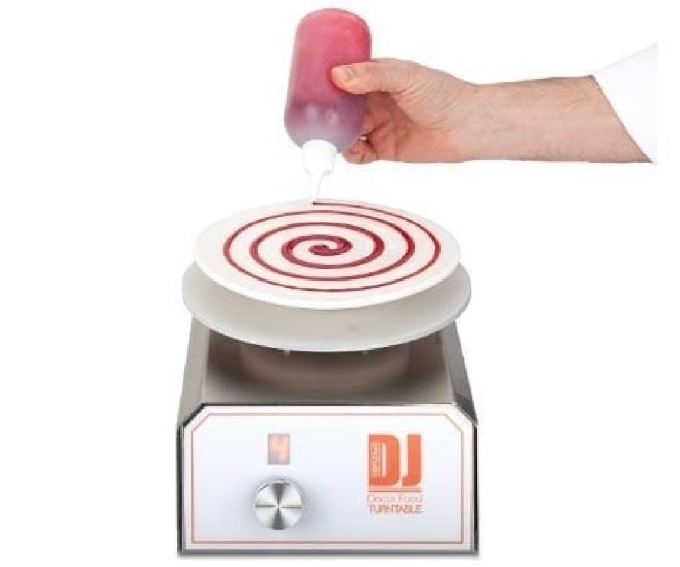 DJ Food Decor Plattenspieler – 100 % Chef in der Gruppe Tischgedeck / Sonstiges fürs Tischgedeck & Servieren / Besondere Artikel bei The Kitchen Lab (1532-15024)