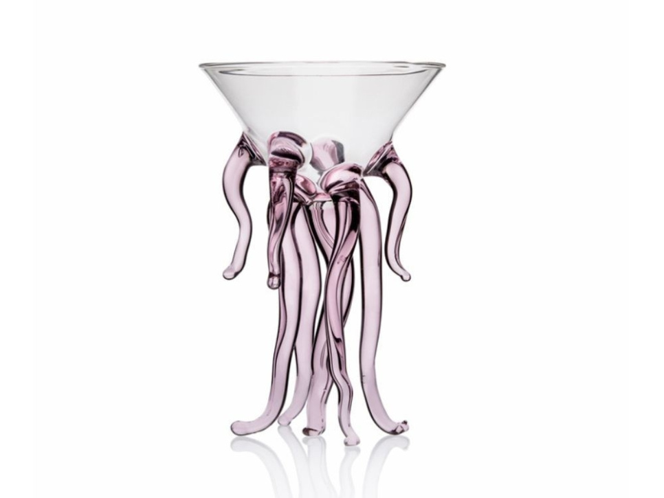 Glasbecher, Medusa, rosa, 20 cl - 100% Chef in der Gruppe Tischgedeck / Gläser / Cocktailgläser bei The Kitchen Lab (1532-23886)