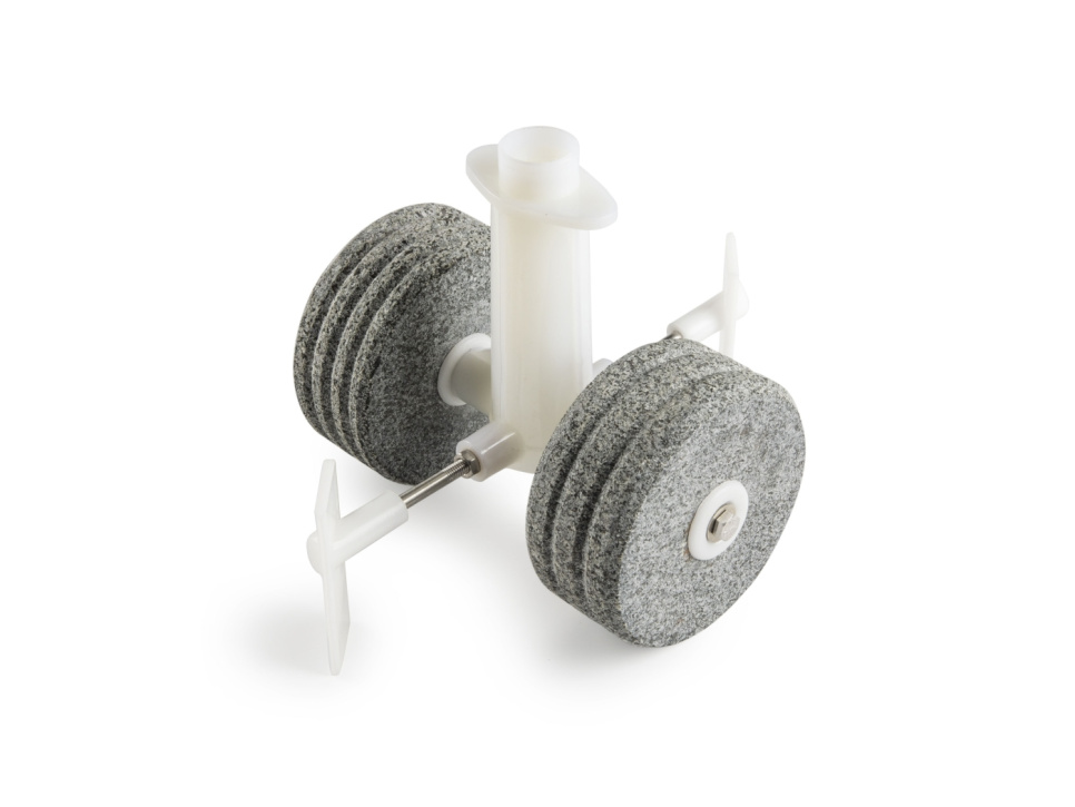 Ersatzteil, 2 Paddel und Steine für Twin Stones Wet Grinder - 100% Chef in der Gruppe Küchengeräte / Andere Küchengeräte / Andere Küchengeräte bei The Kitchen Lab (1532-26323)