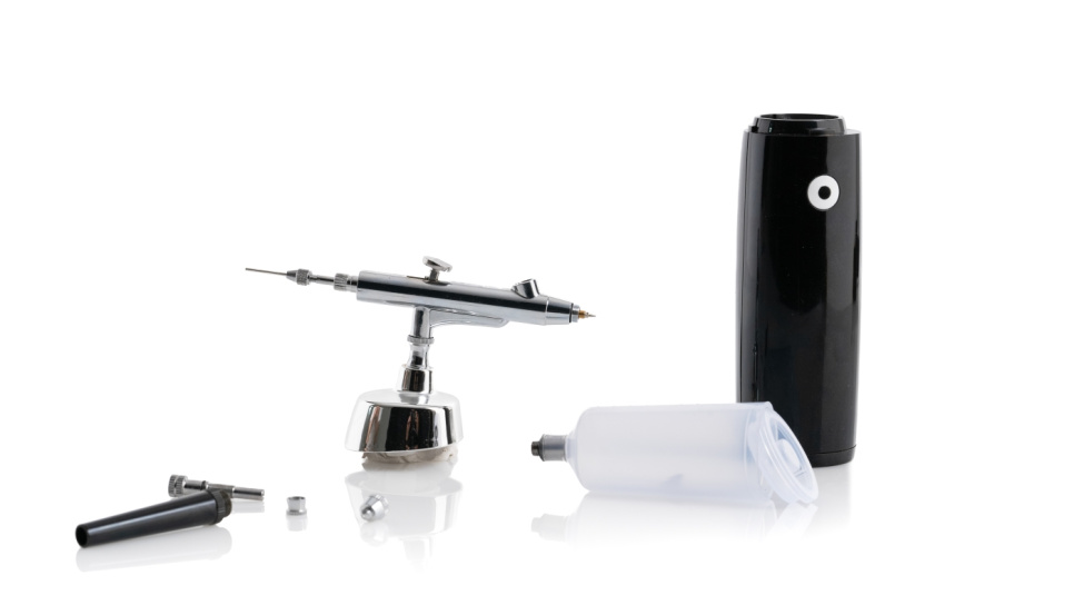 Deko Spray, batteriebetriebener Airbrush für Schokoladendekor - 100% Chef
