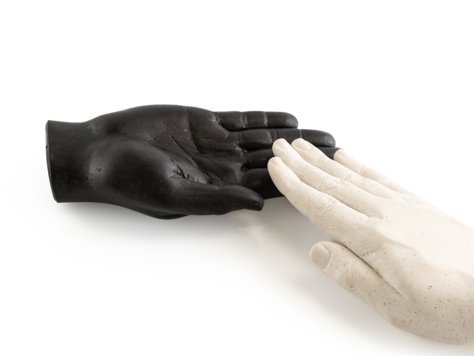 Servierplatte aus Marmorimitation, Hand - 100% Chef