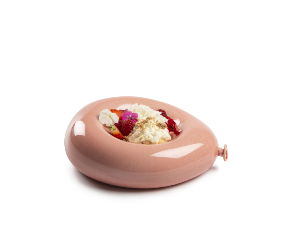 Servierplatte aus Porzellan, Ballon - 100% Chef in der Gruppe Tischgedeck / Teller, Schüsseln & Schalen / Fett bei The Kitchen Lab (1532-28635)