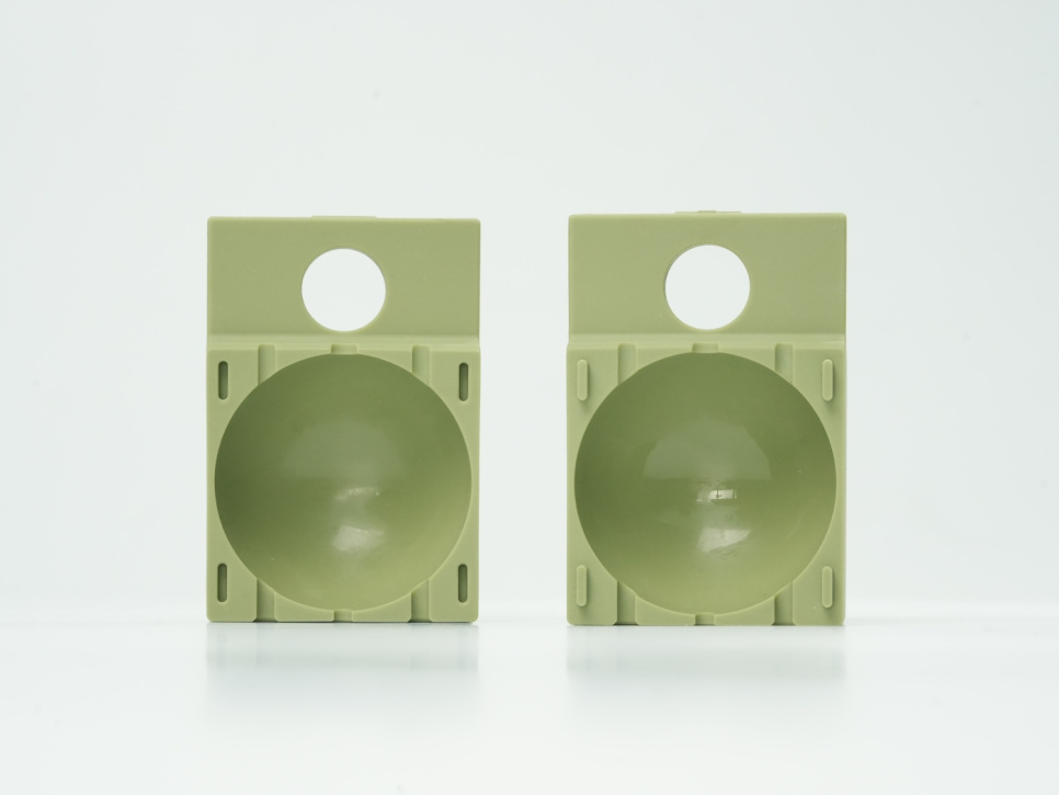 Formensatz mit 25 Silikonformen, ø 6cm Kugel für Alinia Klareeismaschine - 100% Chef