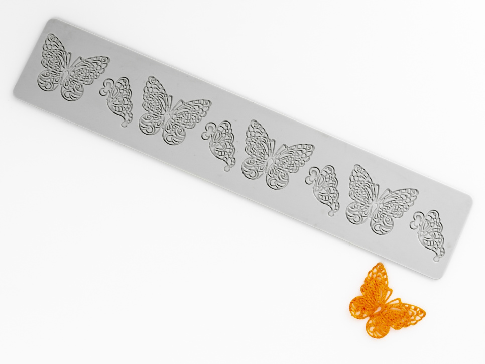 Silikonform für Tuille, Schmetterling - 100% Chef in der Gruppe Backen / Backformen / Silikonformen bei The Kitchen Lab (1532-31051)