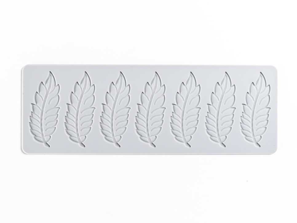 Silikonform für Tuille, Feder - 100% Chef