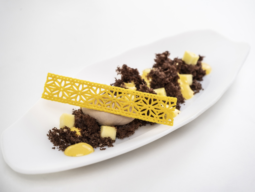 Silikonform für Tuille, Arabeske - 100% Chef