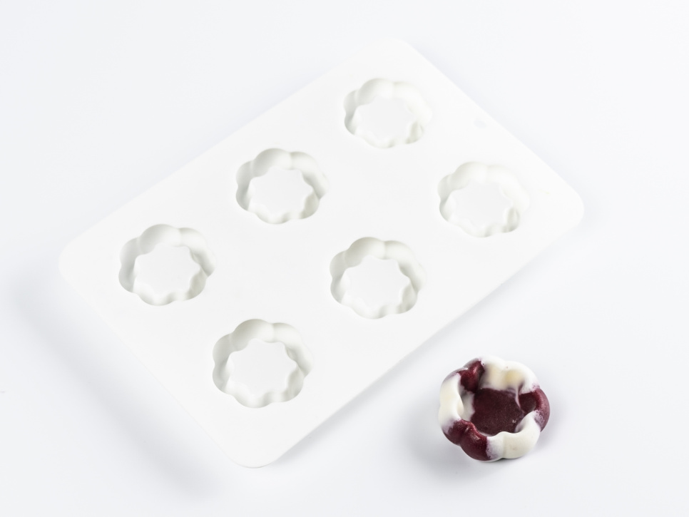 Silikonform für Dekoration, Blumenschale - 100% Chef in der Gruppe Backen / Backformen / Silikonformen bei The Kitchen Lab (1532-31070)