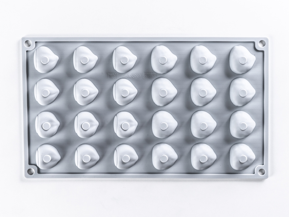 Silikonform für Dekoration, Kastanie - 100% Chef