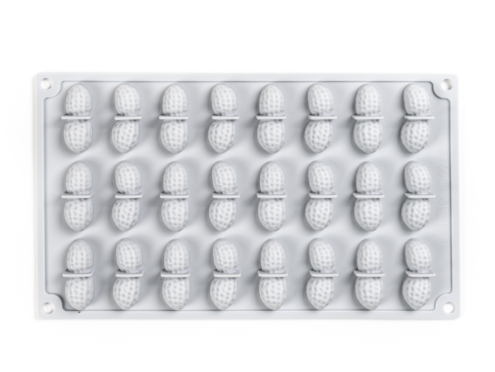 Silikonform für Dekoration, Erdnuss - 100% Chef