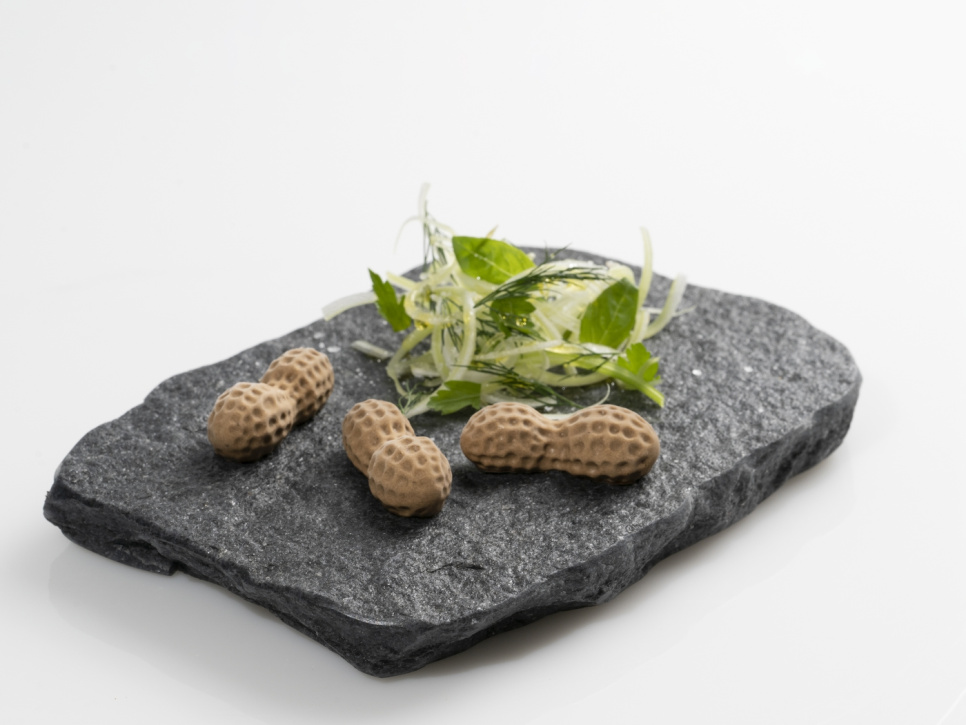 Silikonform für Dekoration, Erdnuss - 100% Chef