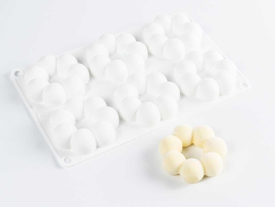 Silikonform für Dekoration, Blume - 100% Chef in der Gruppe Backen / Backformen / Silikonformen bei The Kitchen Lab (1532-31083)