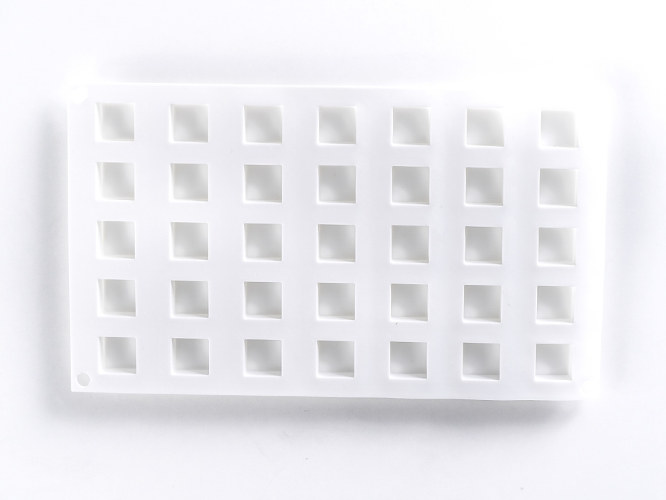Silikonform für Dekoration, Würfel - 100% Chef