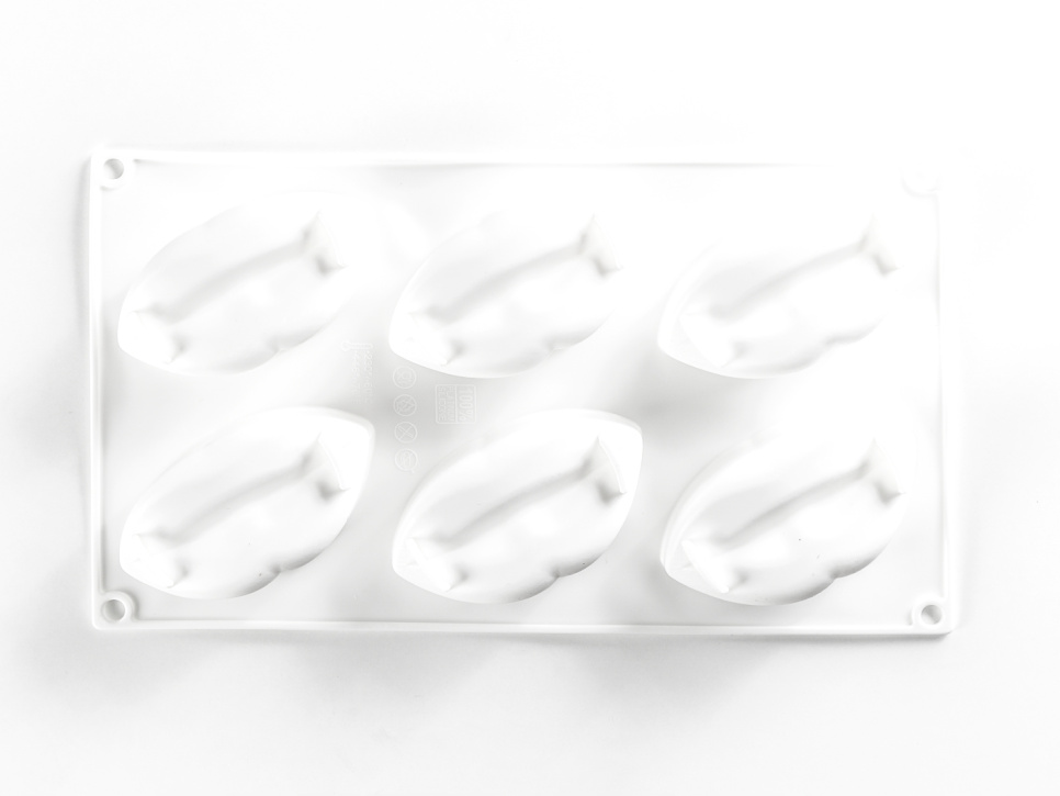 Silikonform für Dekoration, Lippen - 100% Chef