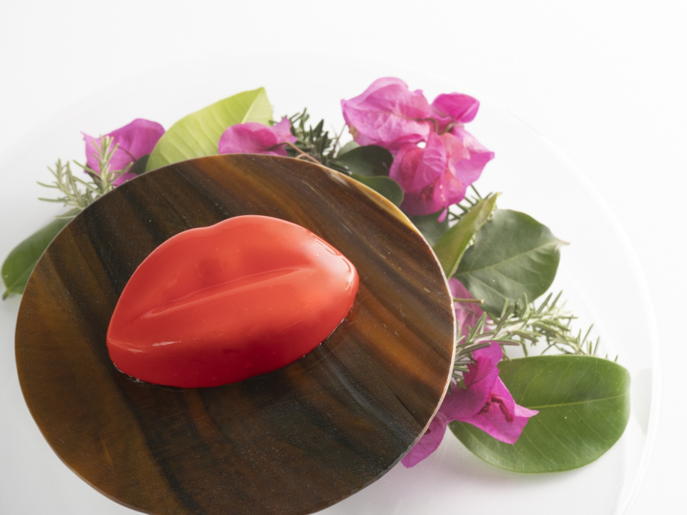Silikonform für Dekoration, Lippen - 100% Chef
