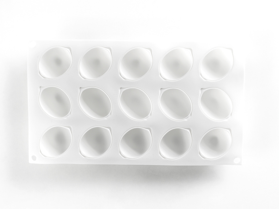 Silikonform für Dekoration, Zitrone - 100% Chef