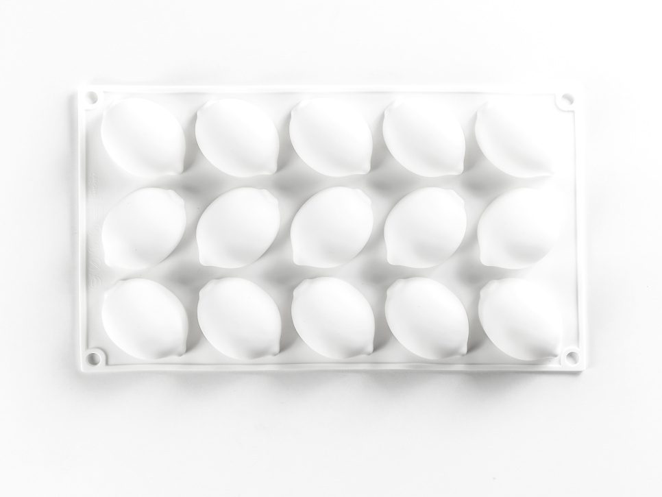 Silikonform für Dekoration, Zitrone - 100% Chef