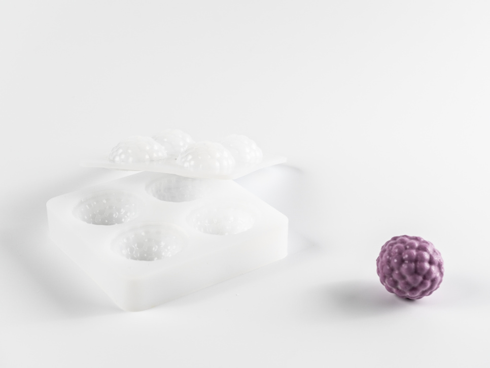 Silikonform für Dekoration, Brombeere - 100% Chef in der Gruppe Backen / Backformen / Silikonformen bei The Kitchen Lab (1532-31090)
