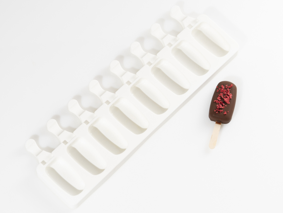 Silikonform für Dekoration, Mini-Eiscreme-Stiel Modell 1 - 100% Chef in der Gruppe Backen / Backformen / Silikonformen bei The Kitchen Lab (1532-31093)