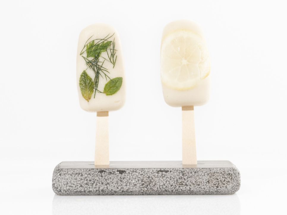 Silikonform für Dekoration, Mini-Eiscreme-Stiel Modell 1 - 100% Chef