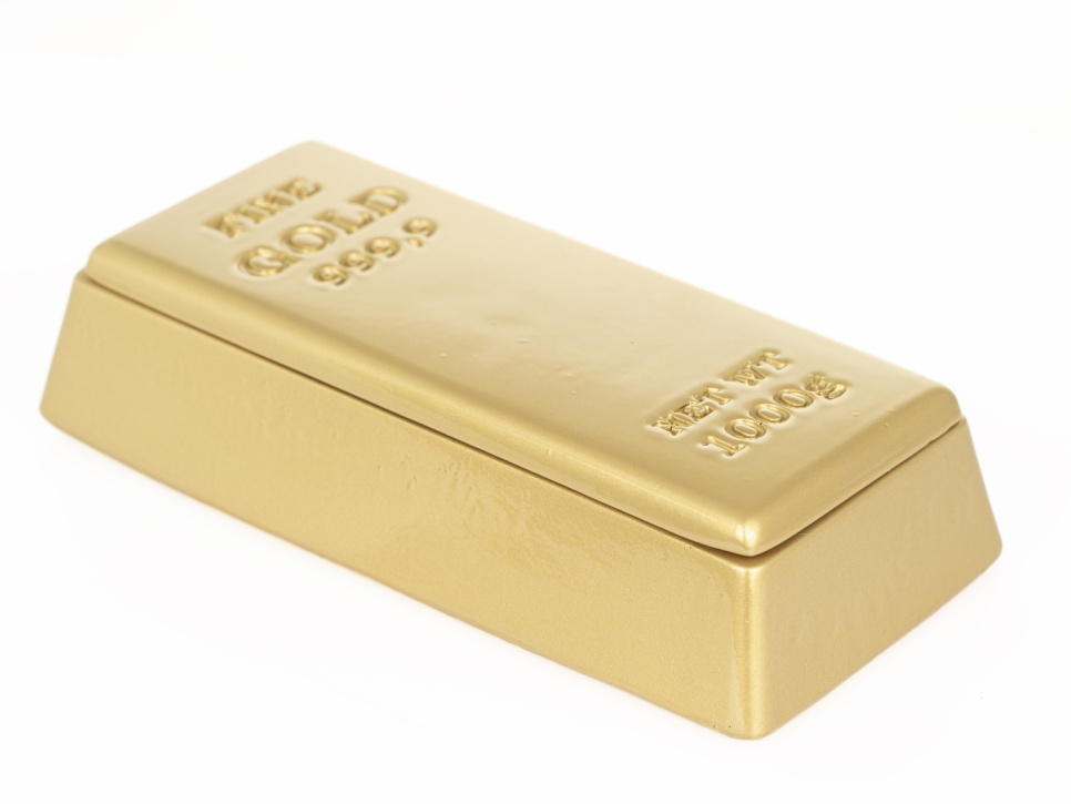 Servierplatte, Goldbarren, 21 x 10 cm - 100% Chef in der Gruppe Tischgedeck / Teller, Schüsseln & Schalen / Fett bei The Kitchen Lab (1532-31114)