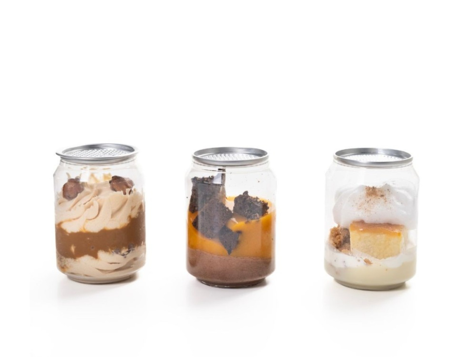 Peel off lids - 25 cl, 33 cl und 50 cl, 100er-Pack - 100% Chef