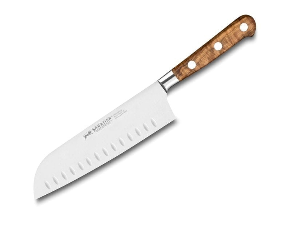 Ideal Provence Santokumesser mit geriffelter Kante 18 cm - Sabatier Lion in der Gruppe Kochen / Küchenmesser / Santoku-Messer bei The Kitchen Lab (1544-14562)