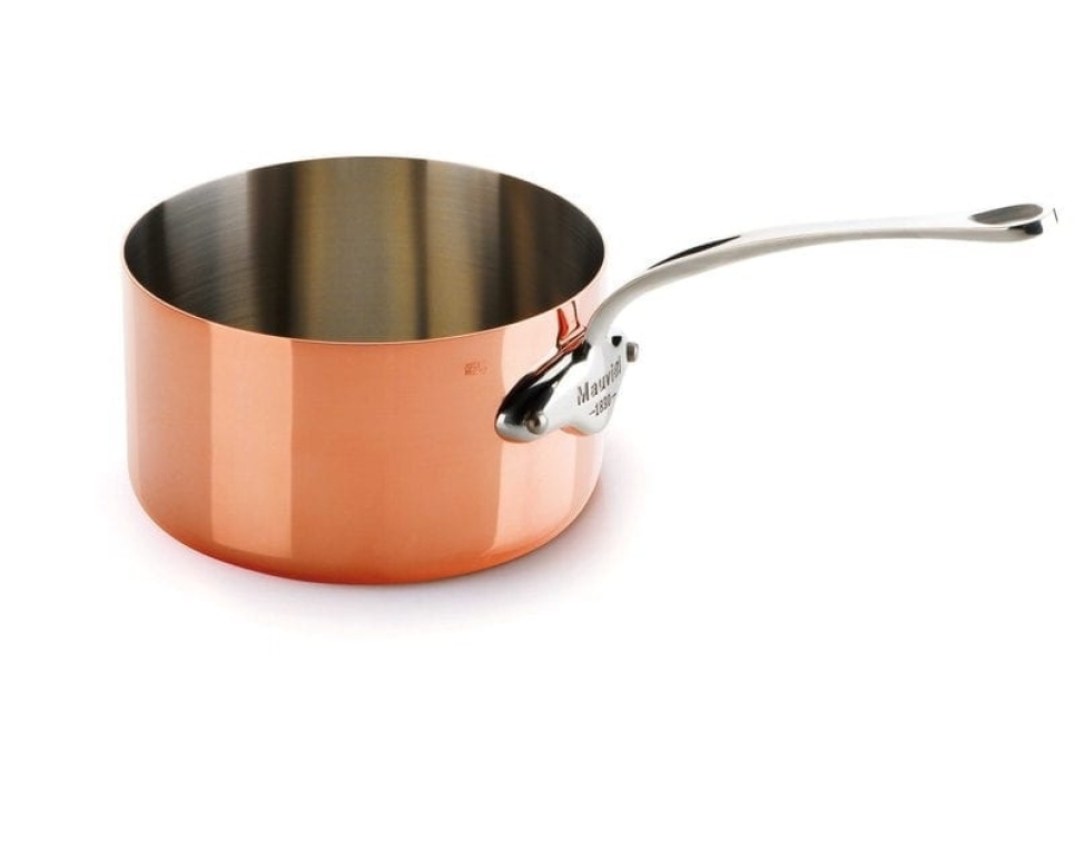 M\'150s Kupferpfanne 2,5 l, 18 cm - Mauviel in der Gruppe Kochen / Töpfe & Pfannen / Pfannen bei The Kitchen Lab (1544-14616)