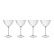 Martini-Gläser, Optica, 22 cl, 4er-Pack - Luigi Bormioli