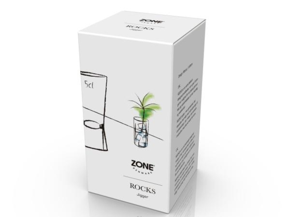 Jigger, Felsen, 2,5/5 cl - Zone Denmark