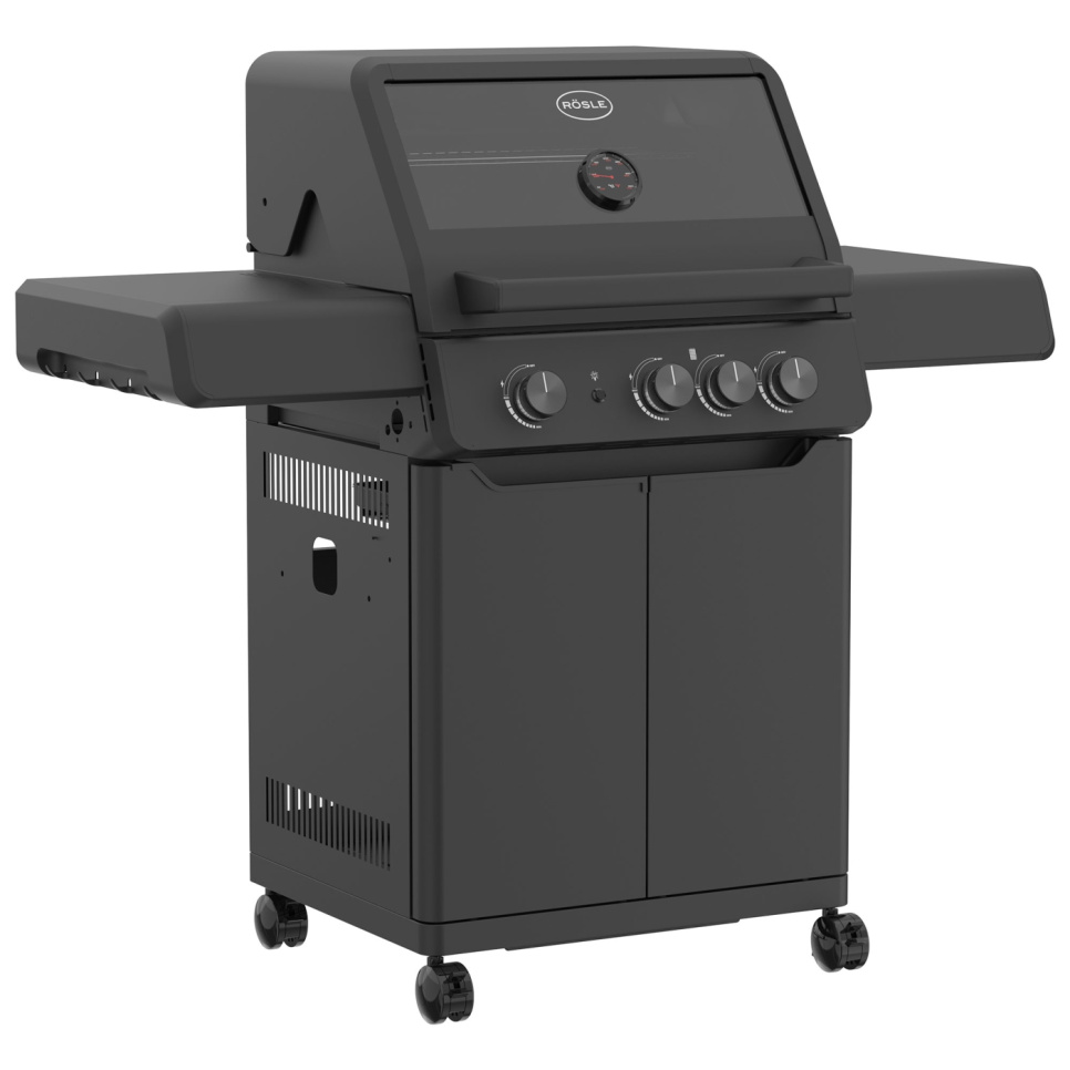 Gasgrill AllFlame Peer 3, 13500 W - Rösle in der Gruppe Grills, Herde & Öfen / Grills / Gasgrills bei The Kitchen Lab (1544-30986)