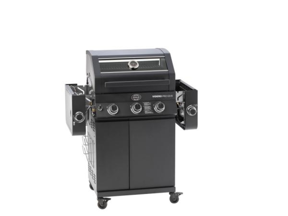 Videro PRO G3-S Vario+ Gasgrill, 1700 W - Rösle