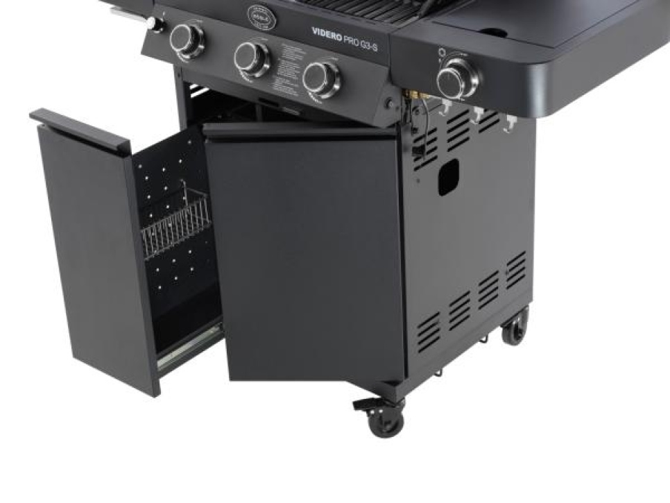 Videro PRO G3-S Vario+ Gasgrill, 1700 W - Rösle