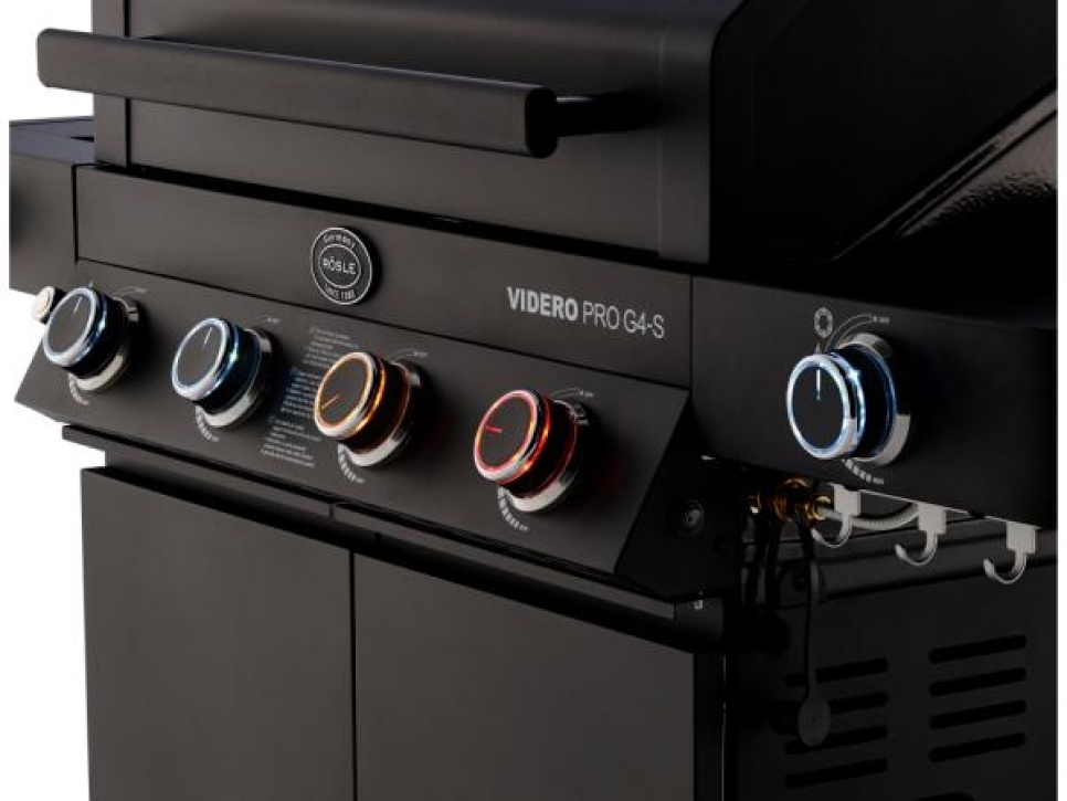 Videro PRO G3-S Vario+ Gasgrill, 1700 W - Rösle