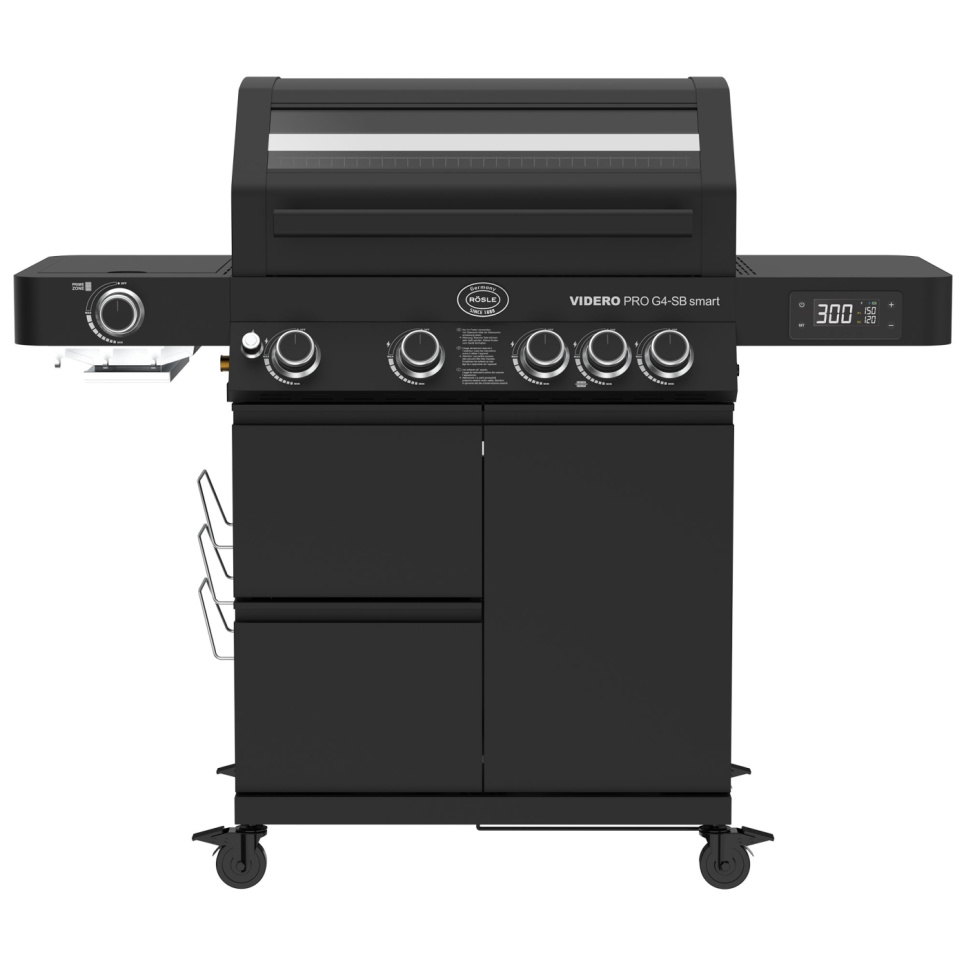 Videro PRO G4-SB Smart Vario+ Gasgrill, 20700 W - Rösle