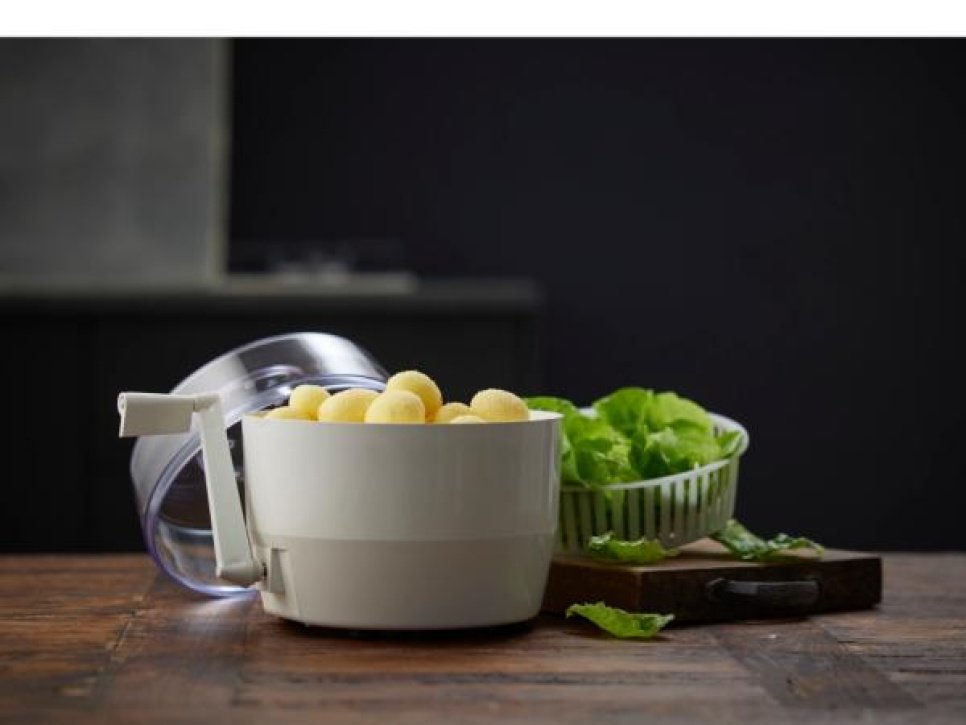 Manuelle Kartoffelschäler - Funktion