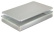 Backform aus Aluminium mit Deckel, 41 x 27 x 6 cm